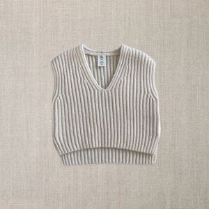 Banana Republic Baby Cashmere Knit Vest, Tan, Size 3-6 months